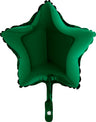 Palloncino Mini Stella Verde 9" Mylar 23 cm