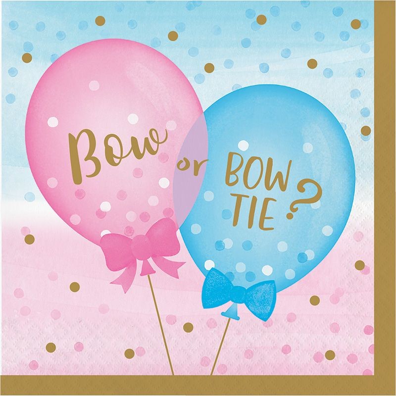 Tovaglioli di Carta Boy o Girl (16 pz)