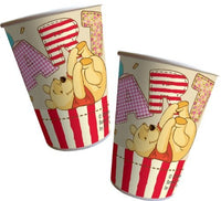 Bicchieri di Carta Winnie The Pooh Alphabet 200 cc (8pz)