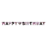 Festone Happy Birthday Lol Surprise Cartoncino 168 cm