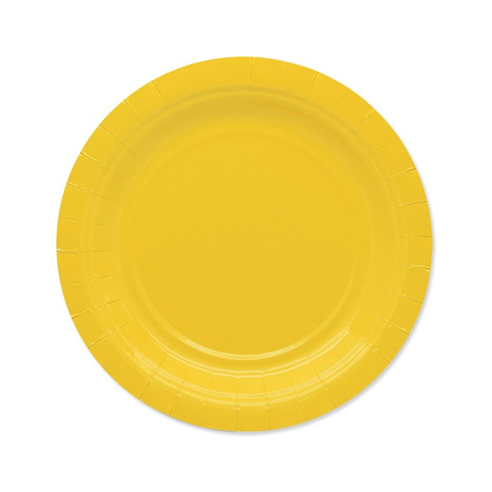 Piatti Ecolor Gialli da 18 cm (25 pz)