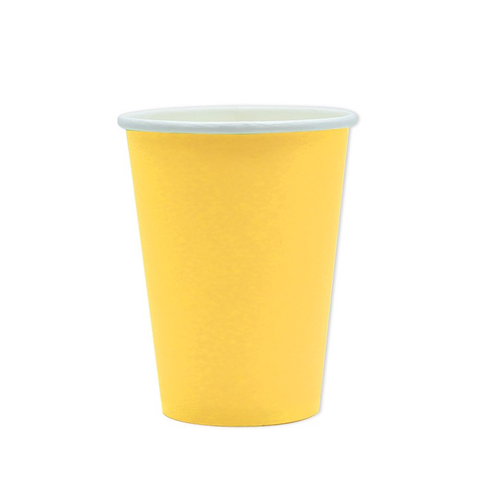 Bicchieri Ecolor Gialli da 190 cc (25 pz)