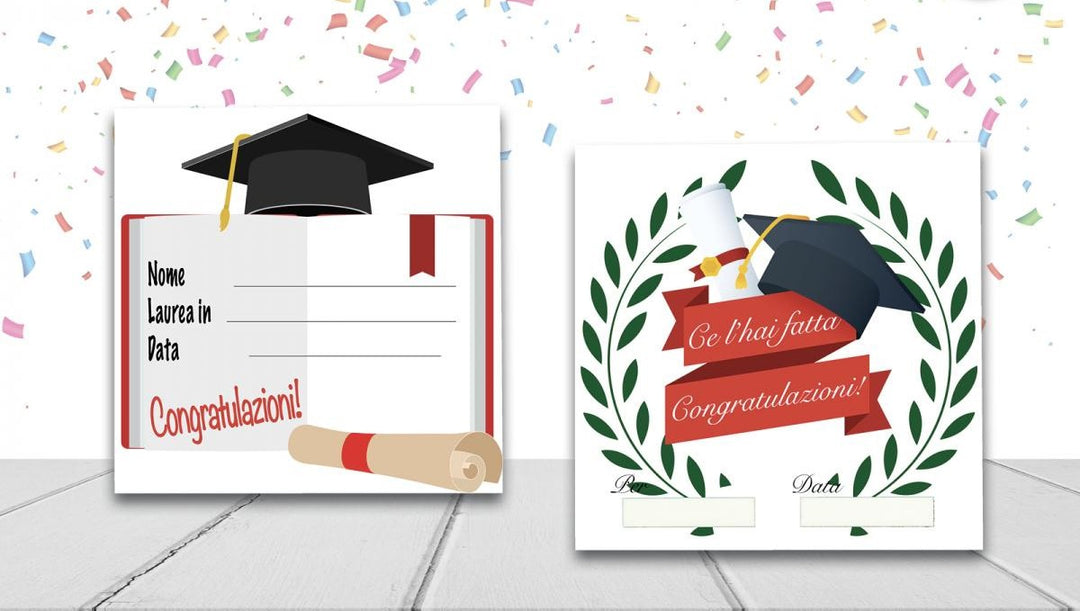 Targa Laurea - Idea Regalo