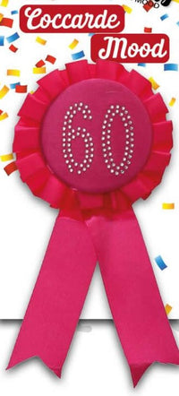 Spilla 60 anni Fucsia