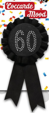 Spilla 60 anni Nera