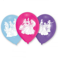 Palloncini in Lattice Principesse (6 pz) 30 cm Celeste Rosa