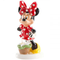 Candelina Grande Minnie Mouse (9 cm)