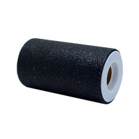 Tulle Glitter Nero 12,5 x 25 mt 12.5 cm
