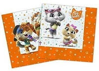 Tovaglioli 44 Gatti 33x33 (20 pz) Carta 33 x 33 cm