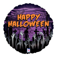 Palloncino in Mylar Tondo Halloween
