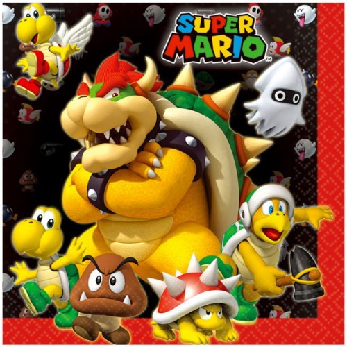 Tovaglioli di Carta Super Mario Kart
