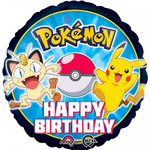 Palloncino Pokemon Tondo