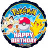 Palloncino Pokemon Tondo Mylar 45 cm