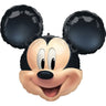 Palloncino Testa Mickey Mouse Sagomato Mylar 63 cm