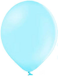 Palloncini in Lattice Macaron Celeste 5" da 50 pz 13 cm