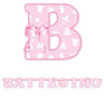 Festone Scritta Battesimo Rosa 140 cm