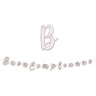 Festone Buon Compleanno Rosa Gold 300 cm