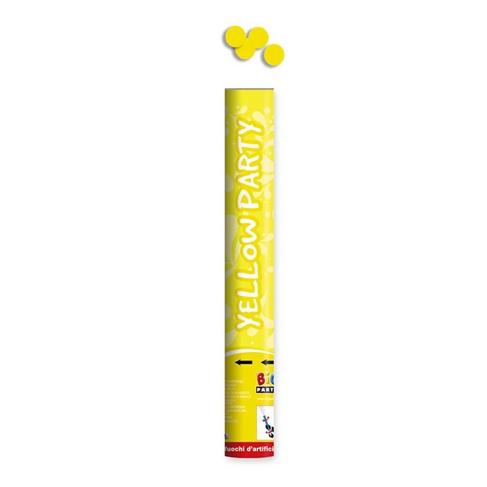 Spara Coriandoli Colore Giallo