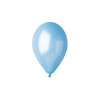 Palloncini in Lattice Azzurro Metallizzato 5" da 50 pz 13 cm