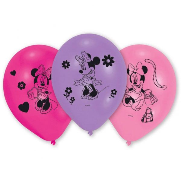 Palloncini in Lattice Minnie Mouse (10 pz)