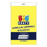 Gonnellino Girotavola Giallo in Plastica
