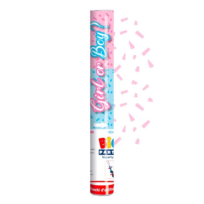 Spara Coriandoli Boy o Girl? Rosa
