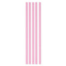 Cannucce in carta Rosa 50 pz 20 cm