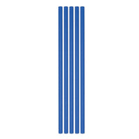 Cannucce in carta Blu 50 pz 20 cm