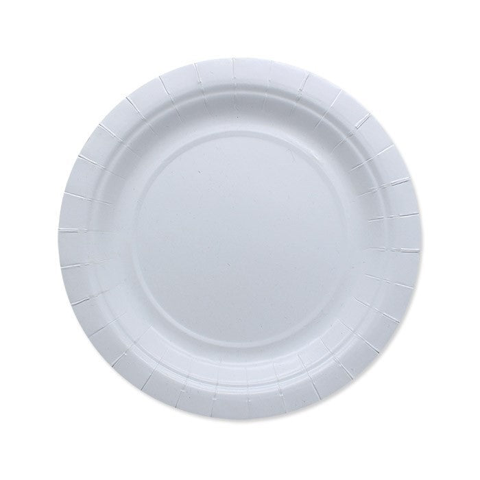 Piatti Ecolor Bianchi da 18 cm (25 pz)
