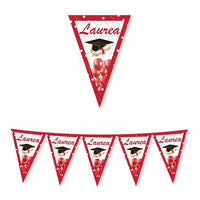 Festone Bandierine Laurea Prestige  in Cartoncino