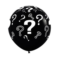 Pallone Gigante 36" Punto Interrogativo Maschio o Femmina Lattice