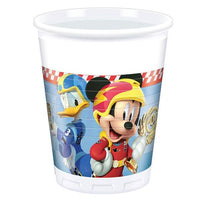 Bicchieri Mickey Mouse Roadster Race Plastica