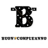 Festone 215 x 15 cm Buon Compleanno Prestige 215 cm