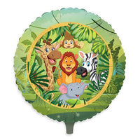 Palloncino Tondo Giungla 18" Mylar 45 cm