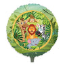 Palloncino Tondo Giungla 18" Mylar 45 cm