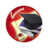 Piatti di Carta Laurea 18 cm Rosso