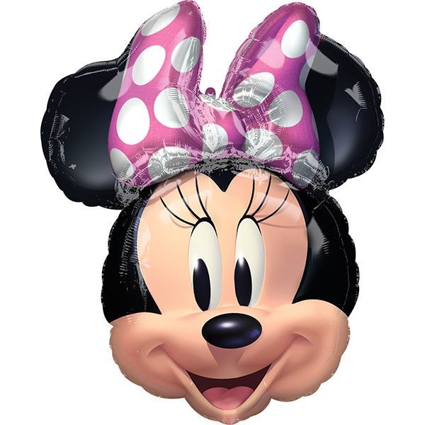 Palloncino Testa Minnie Mouse Sagomato