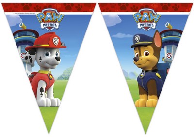 Festone Bandierina Paw Patrol