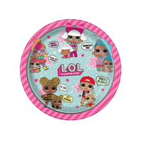 Piatti di Carta LOL Surprise Glitter da 23 cm (8 pz)