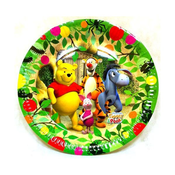 Piatti Winnie The Pooh e Tigre (8 pz)