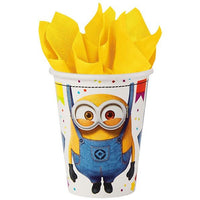 Bicchieri di Carta MInions (8 pz)
