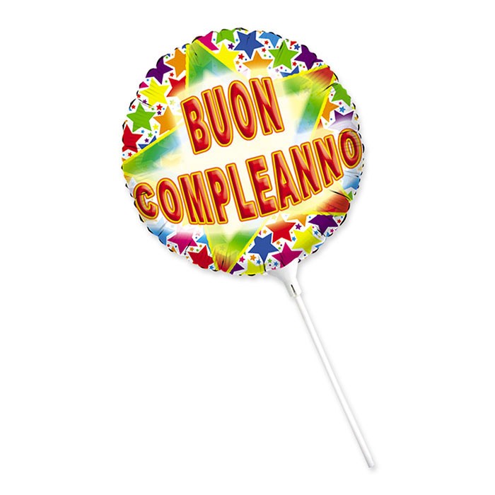 Mini Palloncino Buon Compleanno Stardust