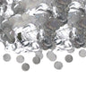 Coriandoli in Mylar Tondi Argento 4 cm