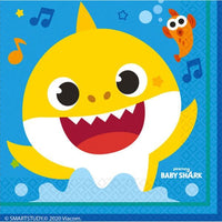 Tovaglioli Baby Shark (16 pz) Carta 33 x 33 cm