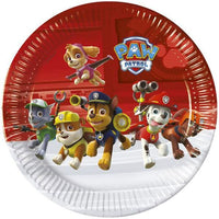 Piatti Paw Patrol Action da 23 cm (8 pz) Carta