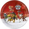 Piatti Paw Patrol Action da 23 cm (8 pz) Carta
