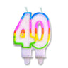 Candelina Numero 40 (Sweet) 8.5 cm
