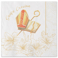 Tovaglioli Cresima Carta 33 x 33 cm