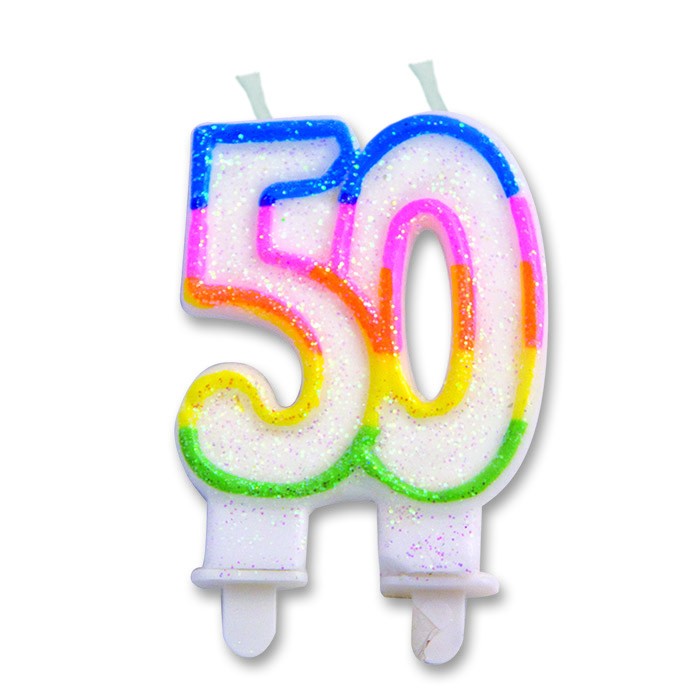 Candelina Numero 50 (Sweet)