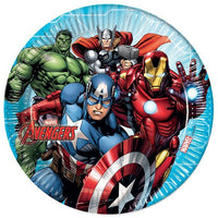 Piatti Avengers Mighty da 20 cm Carta